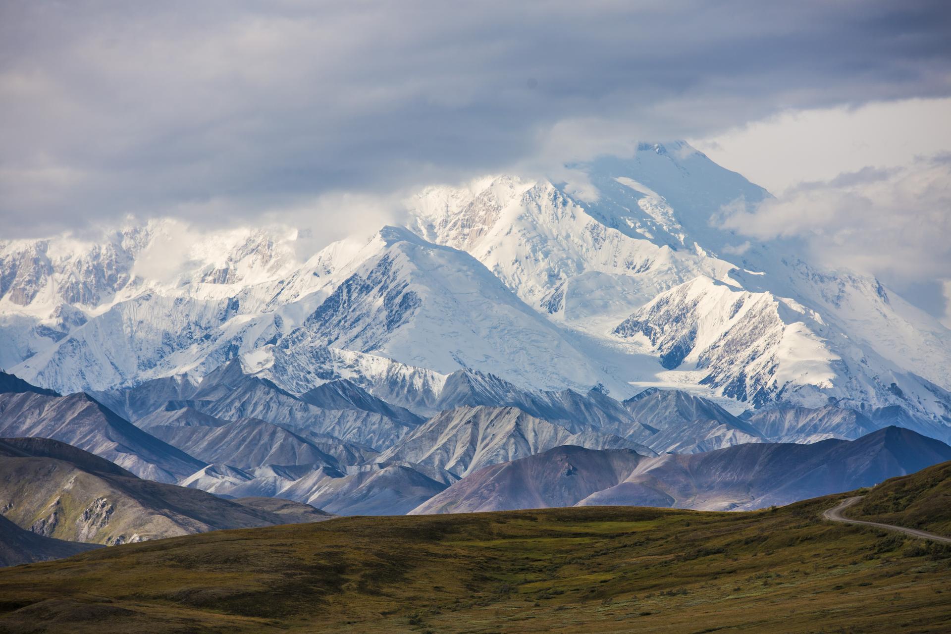 USA Alaska Denali National Park Mountain